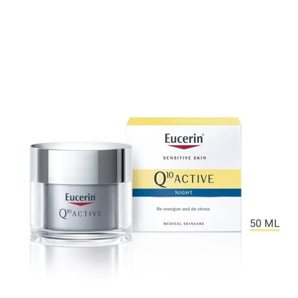 Eucerin Q10 Active Anti-Wrinkle Night Cream Sensitive Skin 50ml