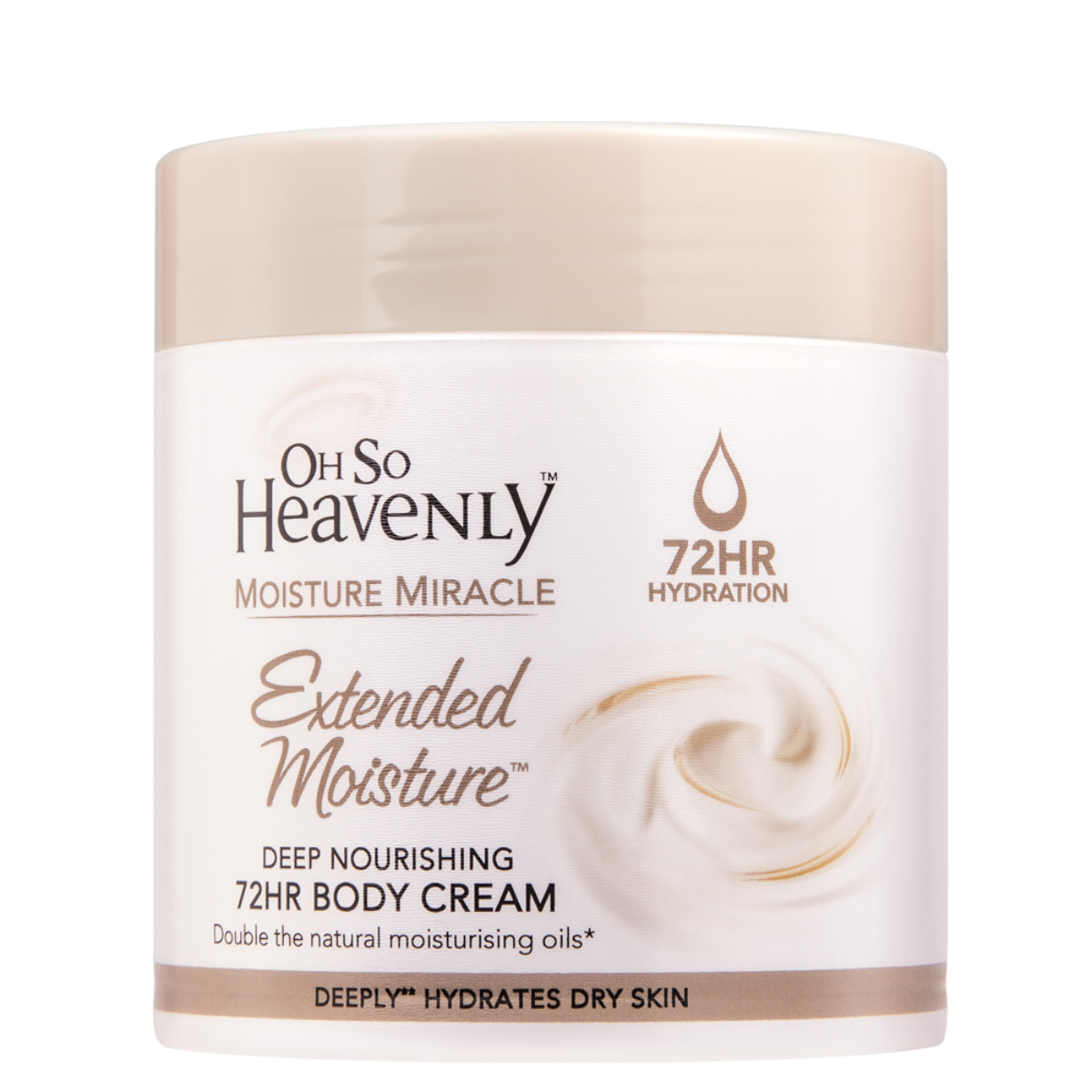 Oh So Heavenly Moisture Miracle Body Cream Extended Moisture 470ml