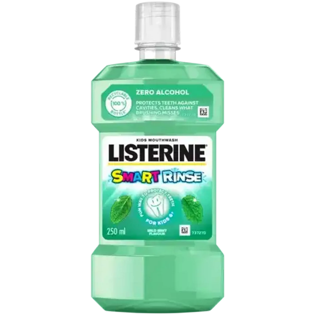 Listerine Kids Smart Rinse Mouthwash Mild Mint 250m