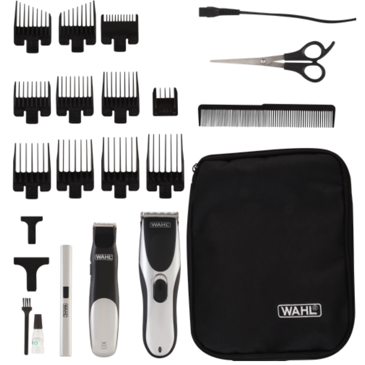 Wahl Cordless Groom Pro Complete Haircutting & Touch-up Kit 23 Pieces