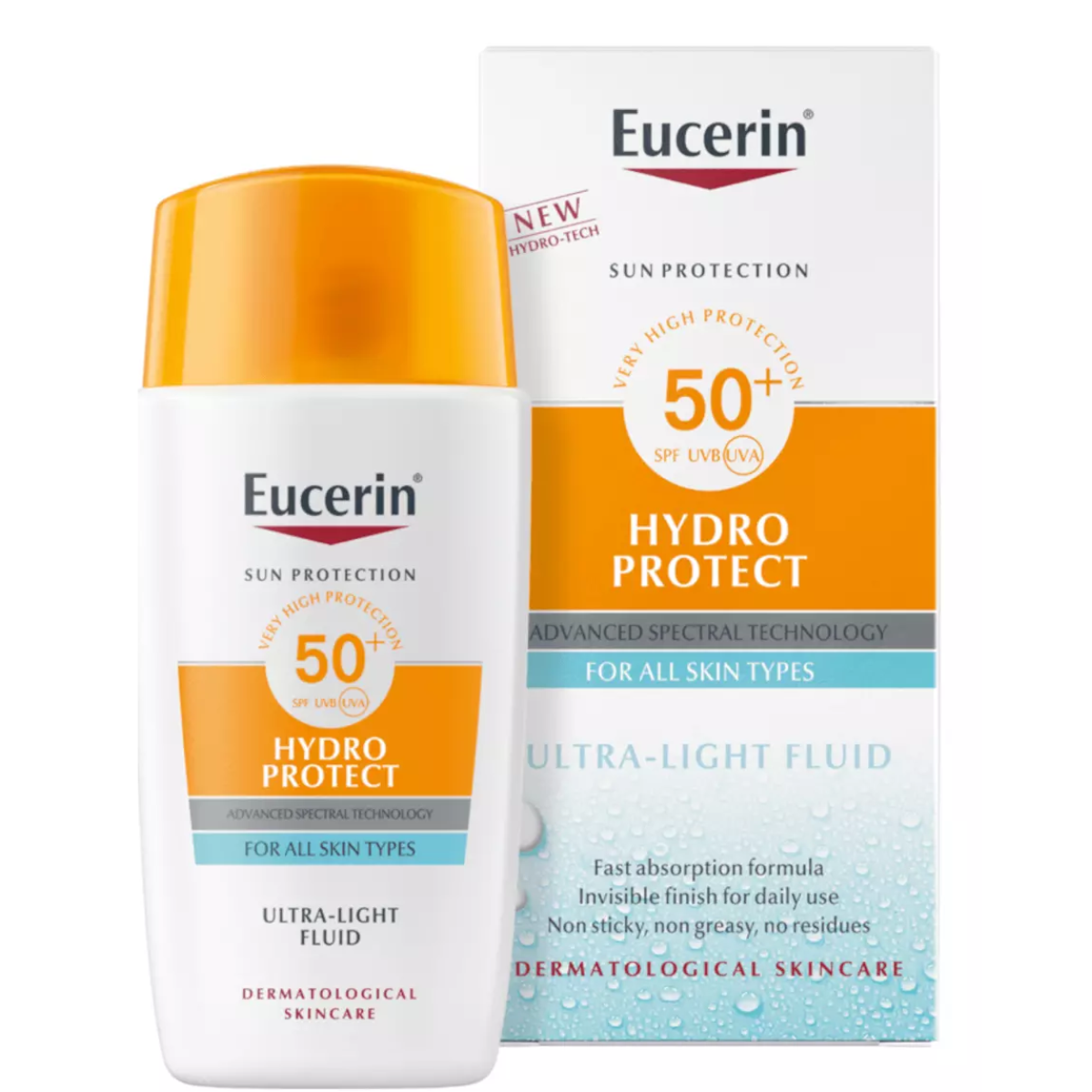 Eucerin SPF 50+ Hydro Protect Ultra-Light Fluid 50ml