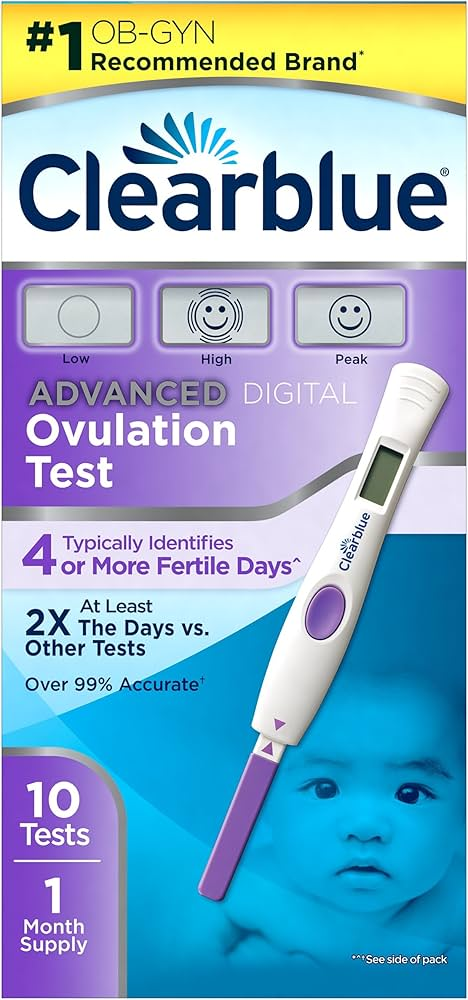 Clearblue Digital Ovulation Test 10-Pack
