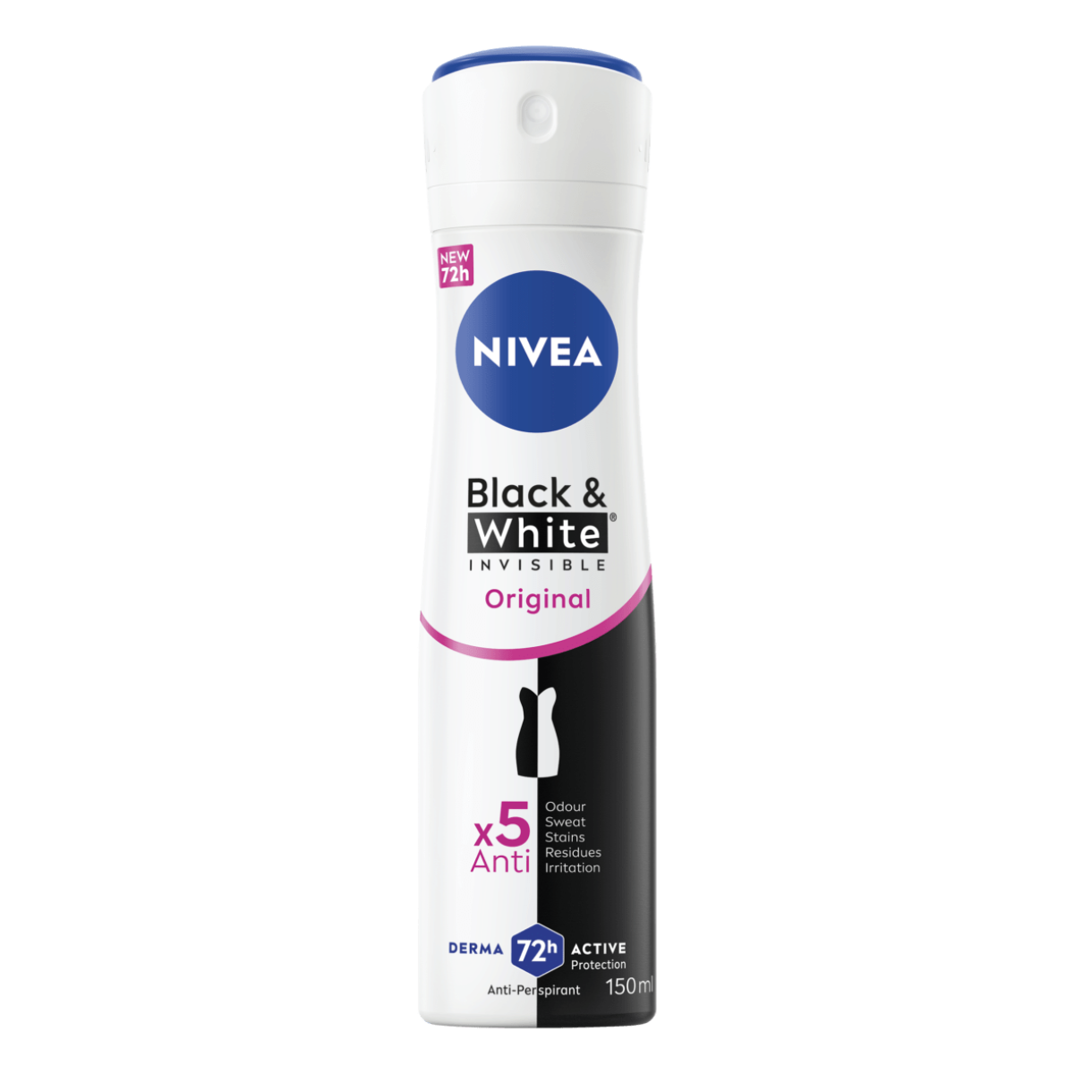 Nivea Invisible Anti-Perspirant Deodorant 150ml