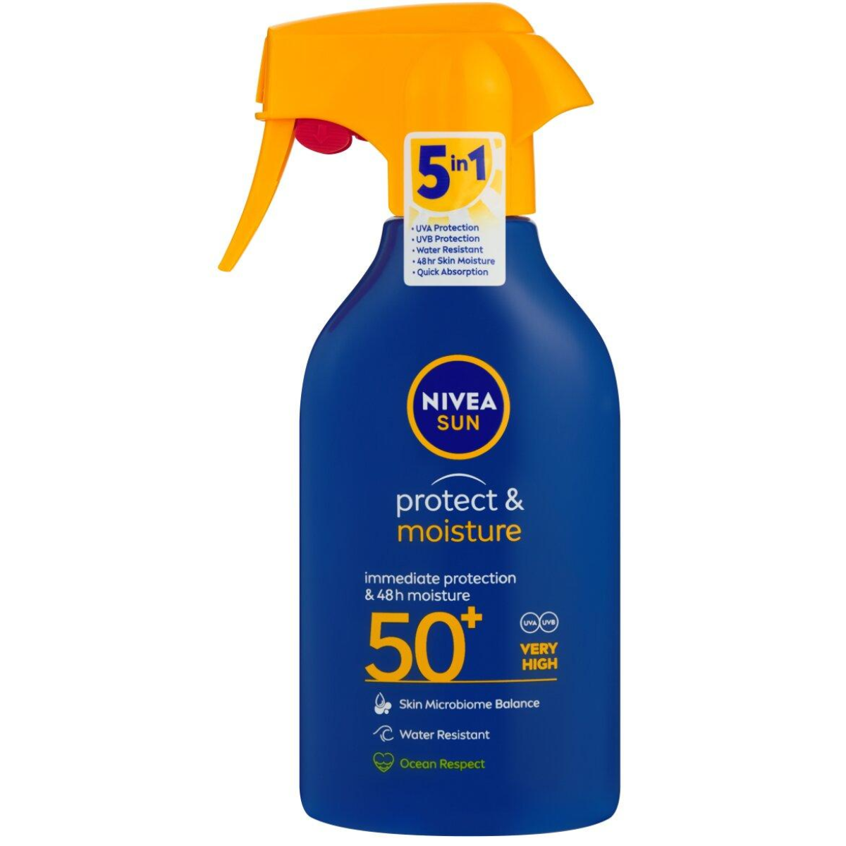 Nivea Sun SPF50+ Moisturising Sun Spray 270ml