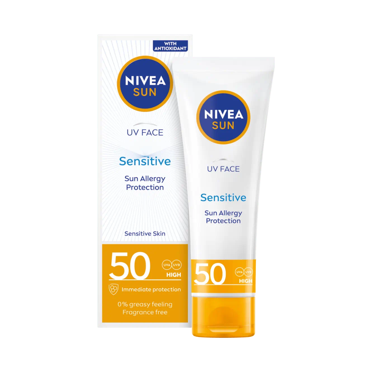 Nivea Sun Face Cream Sensitive SPF50 50ml