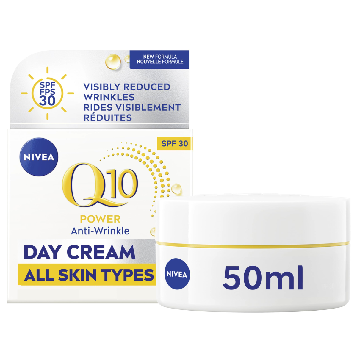Nivea Q10  Anti-Wrinkle Day Cream 50ml