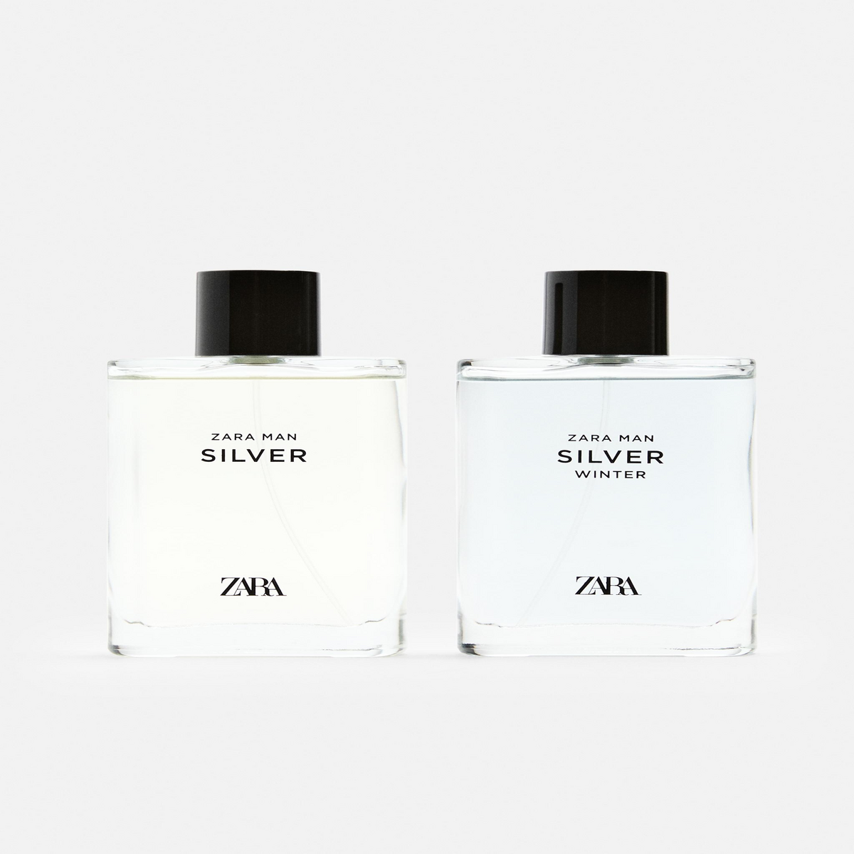Zara For Him Silver + Silver Winter 2*90ml EDT Twinset