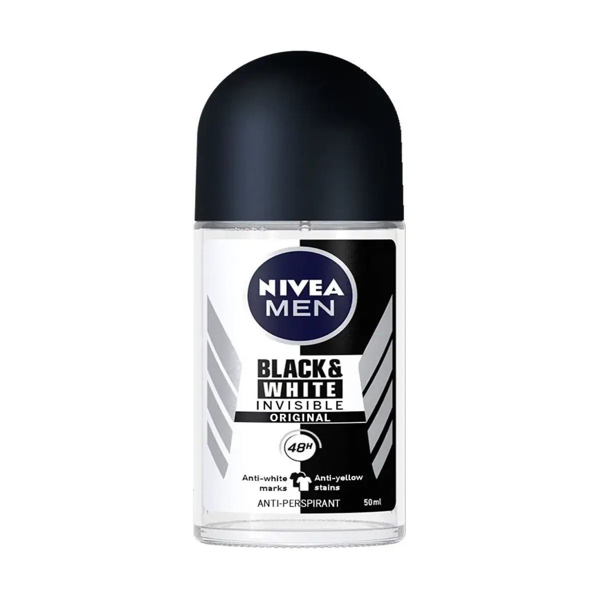 Nivea Men Invisible Black & White Deodorant Roll-On - 50ml