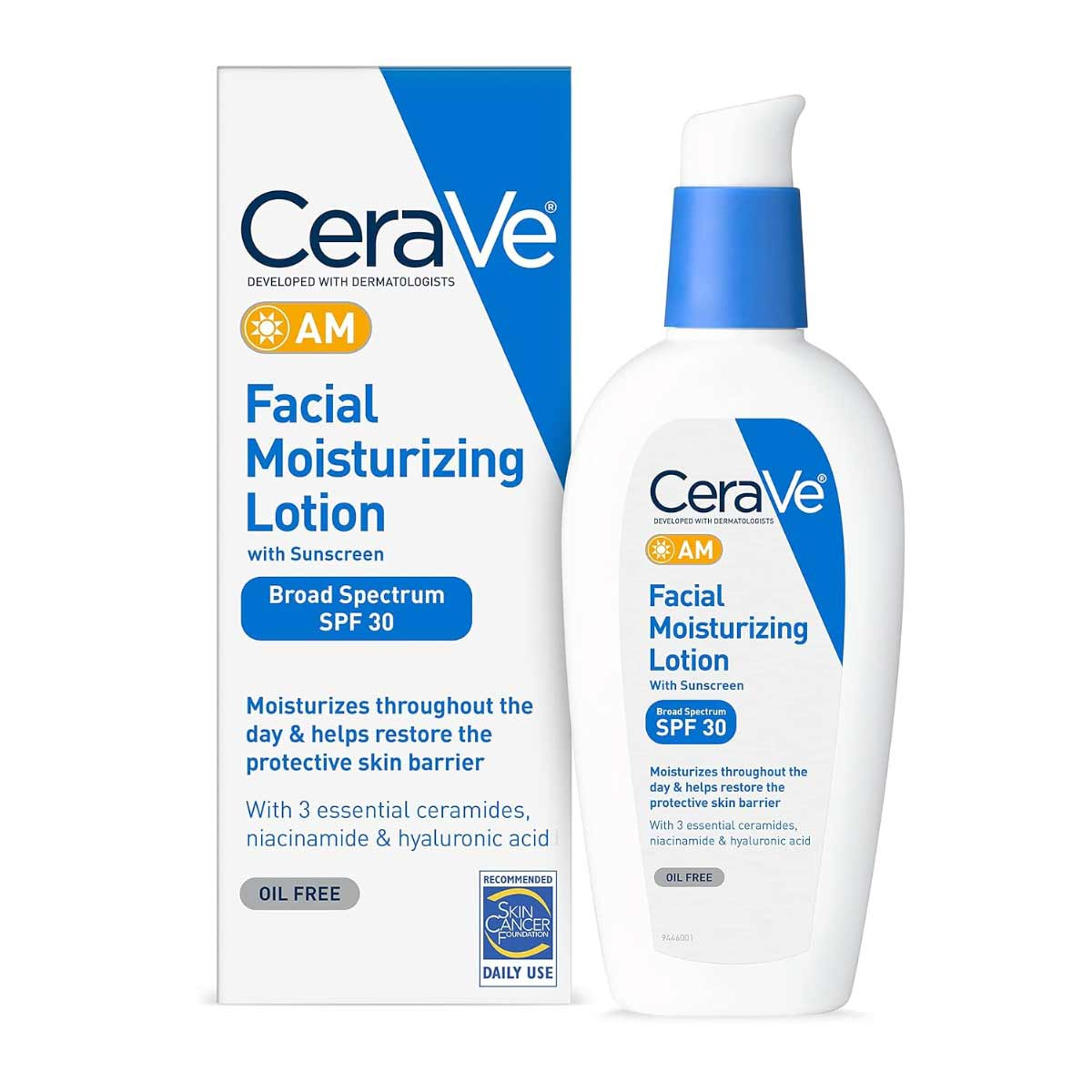 CeraVe AM Facial Moisturizing Lotion with Sunscreen - 89ml