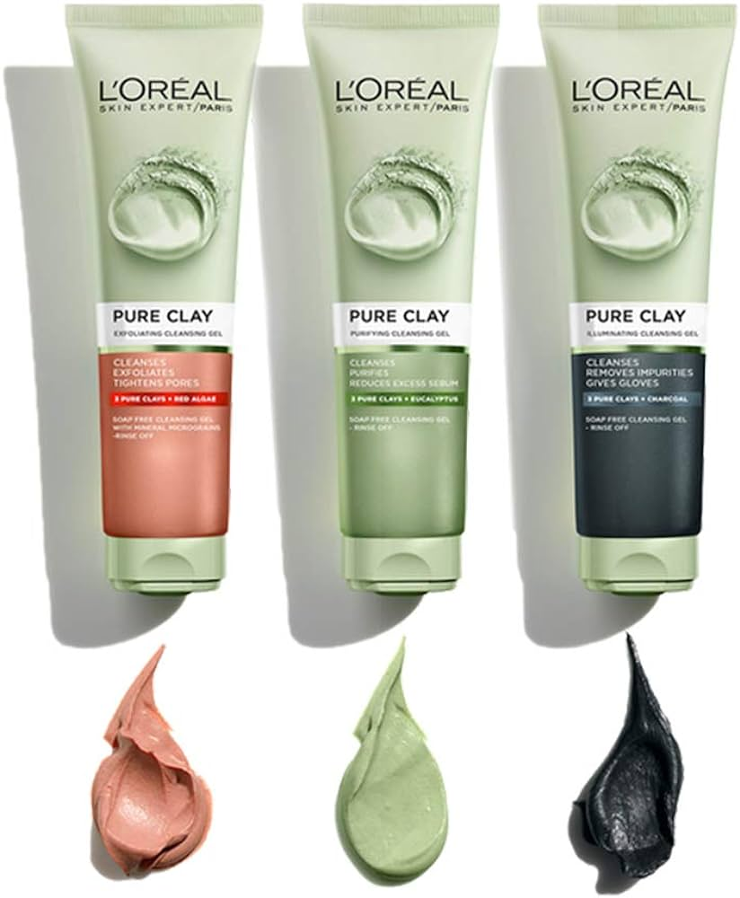 L'Oreal Paris Pure Clay Energizing Daily Cleanser - 150ml