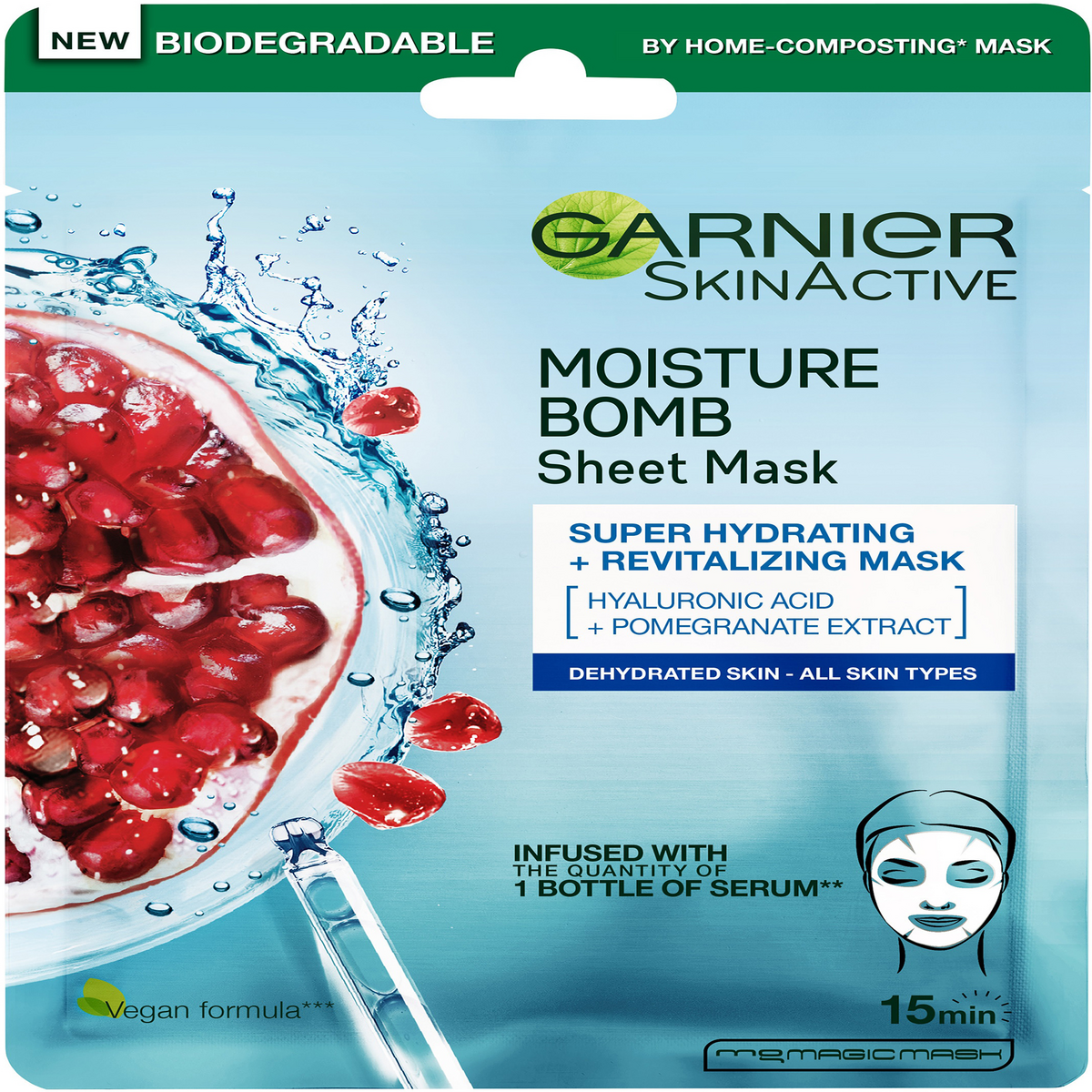 Garnier SkinActive - Moisture Bomb Tissue Masks (1 sheet mask)