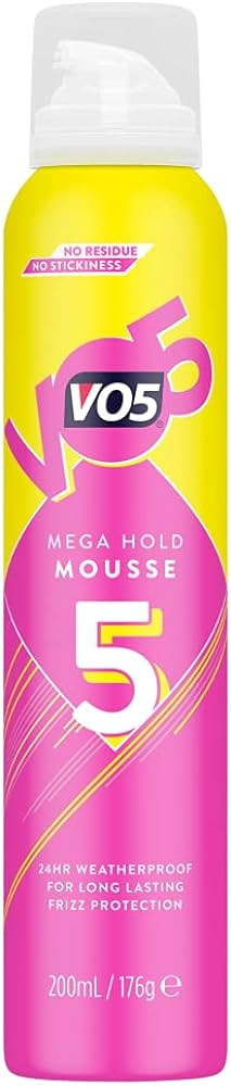 Alberto VO5 Mega Hold Styling Mousse - 200ml