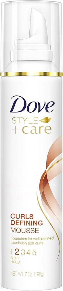 Dove Style+Care Nourishing Curls Whipped Cream Mousse - 204g