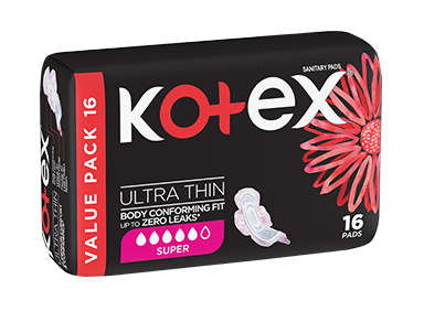 Kotex Maxi Pads - Long