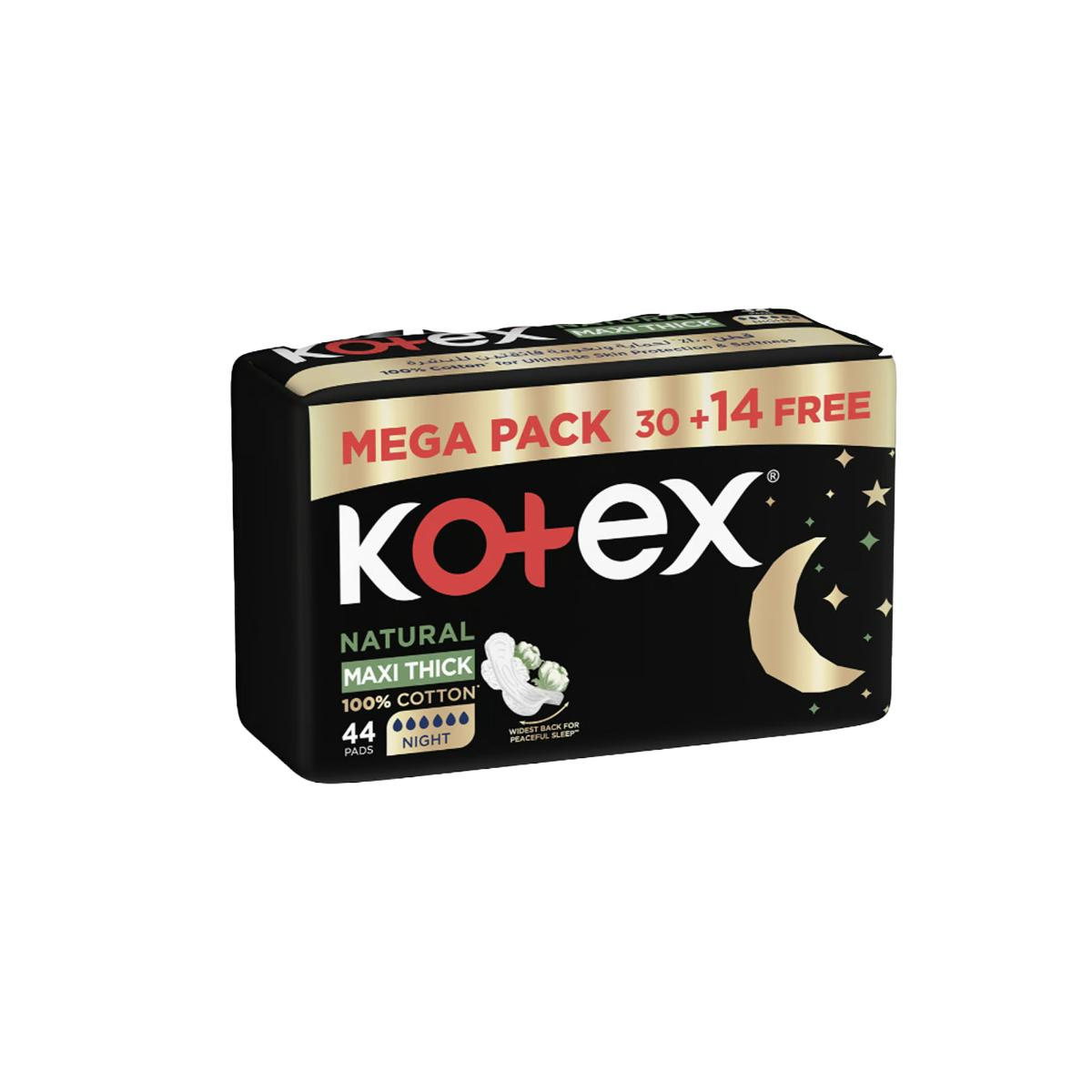 Kotex Maxi Pads - Super