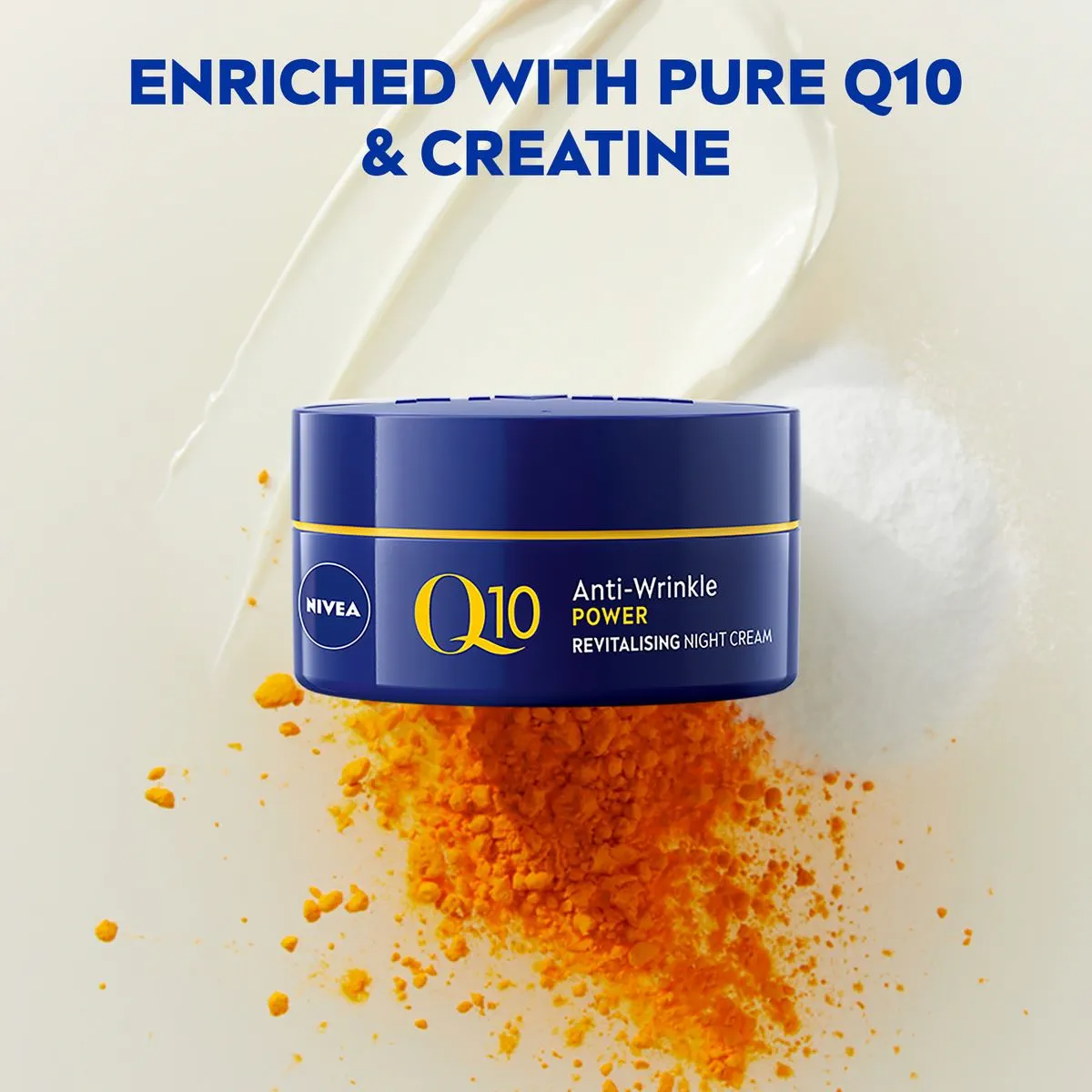 Nivea Q10 Plus Anti-Wrinkle Night Cream - 50ml