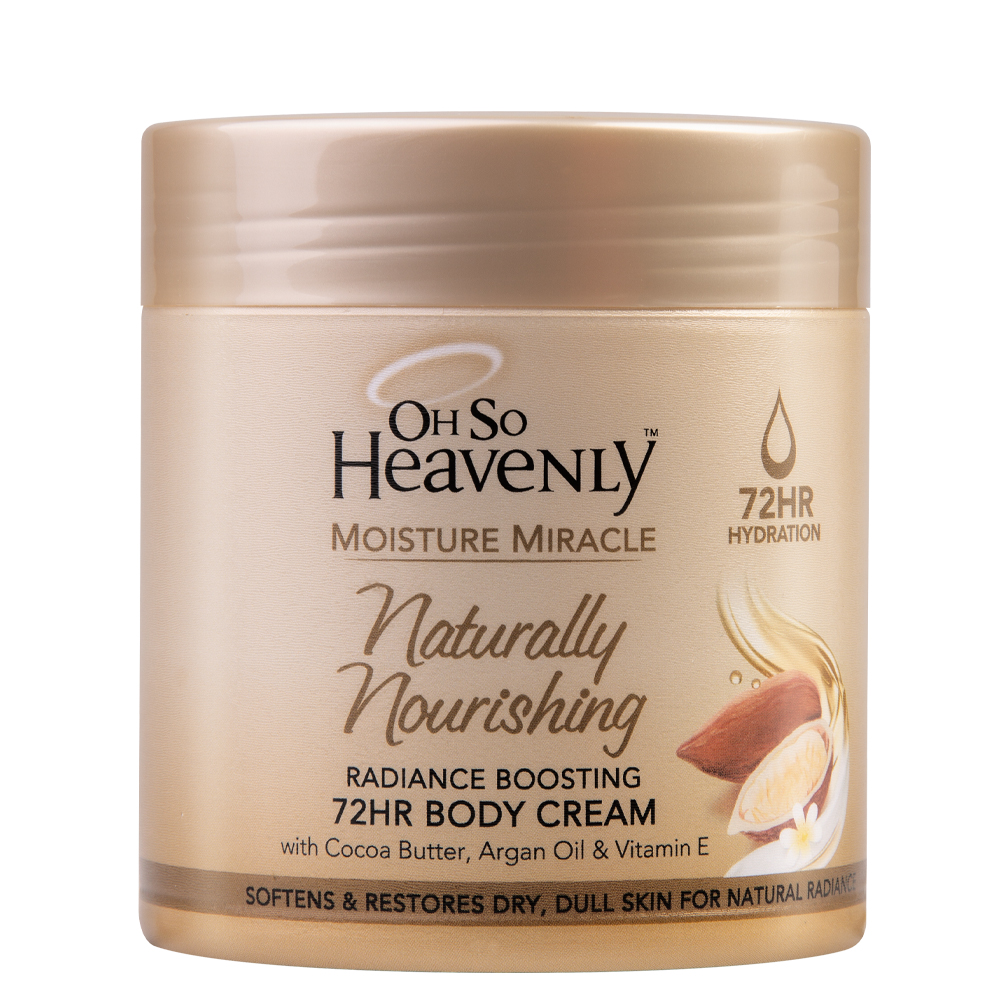 OSH Body Butter (200ml) - Cherry Blossom, Moroccan Argan Oil, and Coconut & Shea