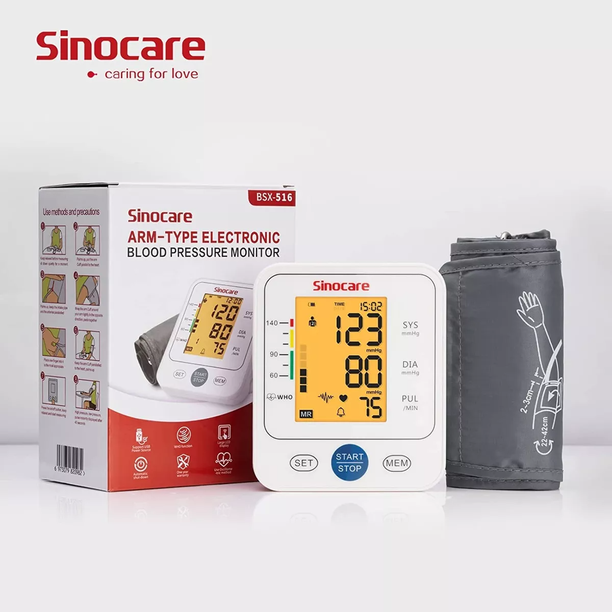 Sinocare Blood Pressure Monitor