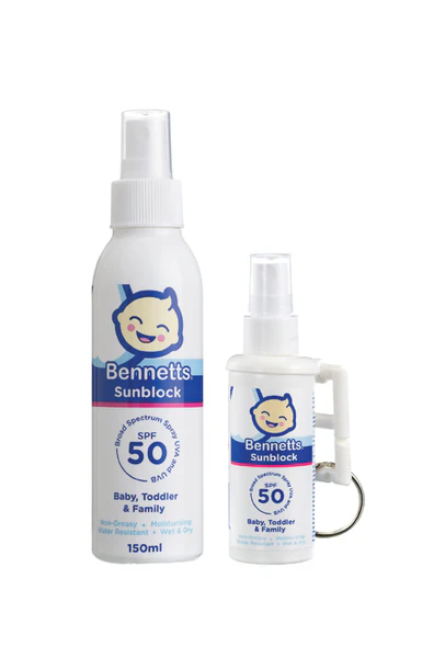 Bennetts Sunblock Spf50 150ml