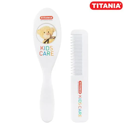 Titania Baby Brush + Baby Comb Set