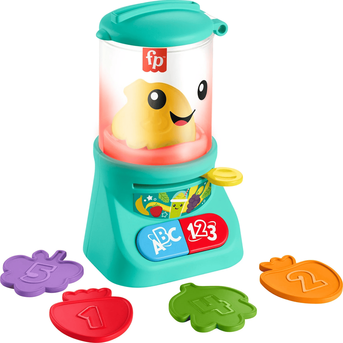 Fisher Price Counting and Colors Smoothie Maker Musical Toy Blender for Infants